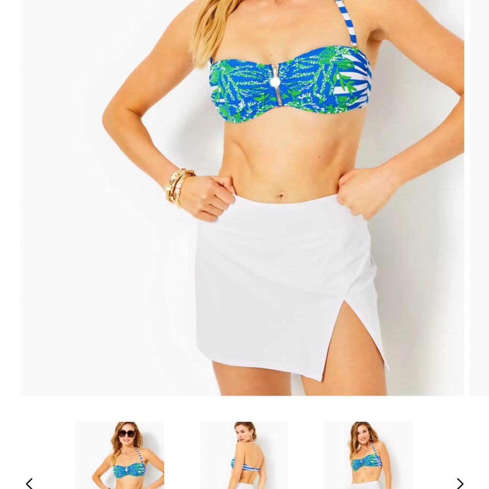 NWT Lily Pultizer Kellyann Skirted Swim Bottom